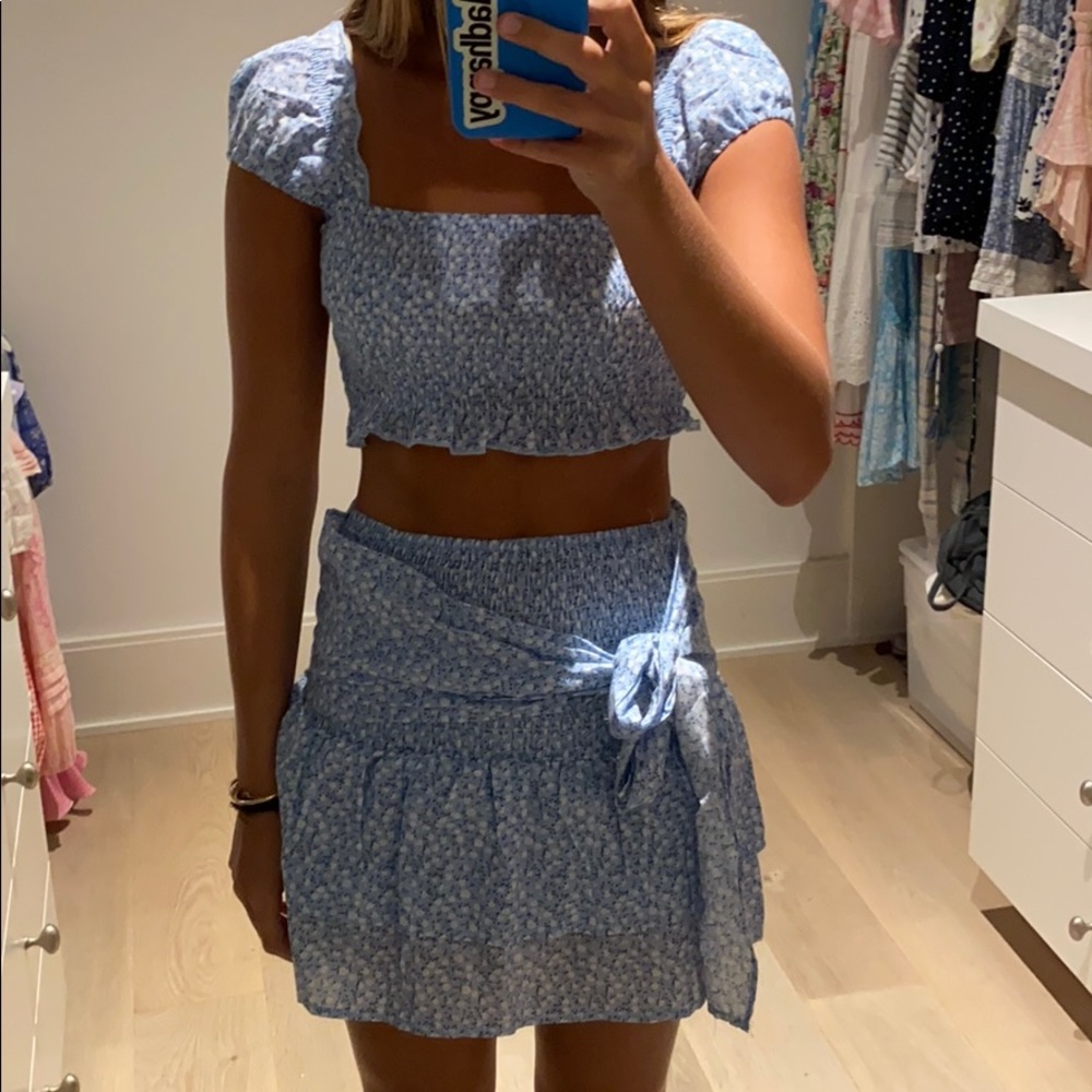 Blue matching set!